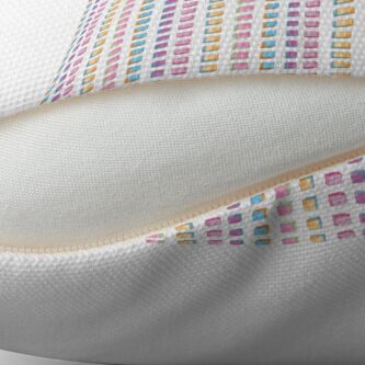 Alternate view of Polka Cubes Floor Pillow