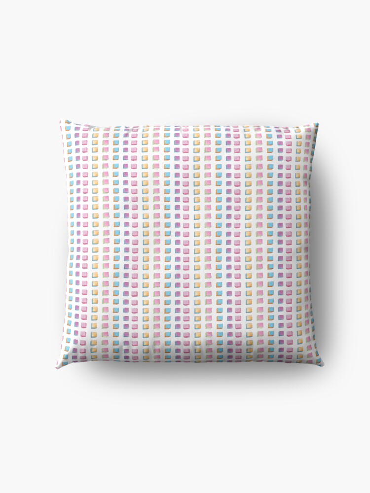 Alternate view of Polka Cubes Floor Pillow