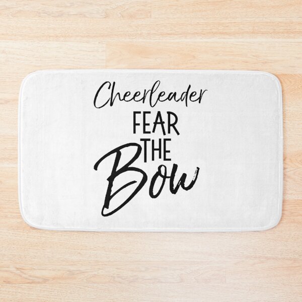 Artikelvorschau, Funny Cheerleader Fear the Bow Cheerleading Quote entworfen und verkauft von TNDesignStudio.