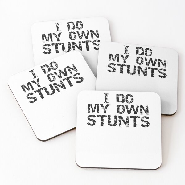 Item preview, Funny I Do My Own Stunts Cheerleading Quote designed and sold by TNDesignStudio.