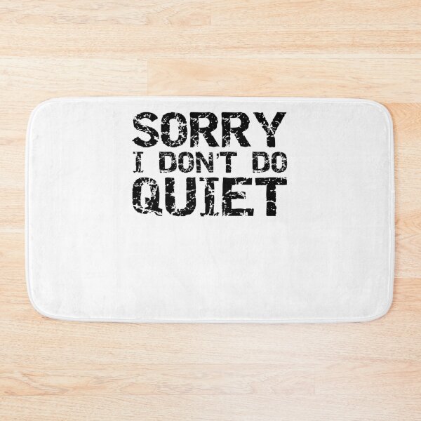 Artikelvorschau, Funny Sorry I Don't Do Quiet Cheerleading Quote entworfen und verkauft von TNDesignStudio.