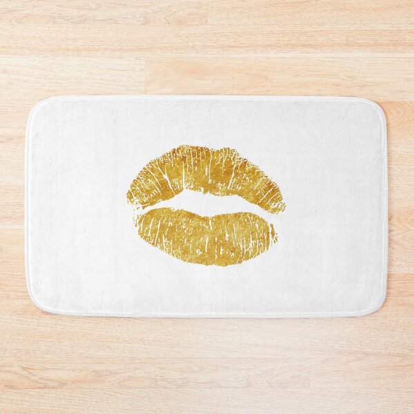 Item preview, Gold (Glitter) Lips designed and sold by myheadisaprison.
