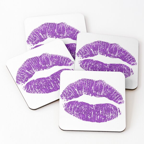 Item preview, Purple (Glitter) Lips designed and sold by myheadisaprison.