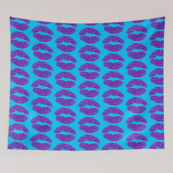 Item preview, Purple (Glitter) Lips designed and sold by myheadisaprison.