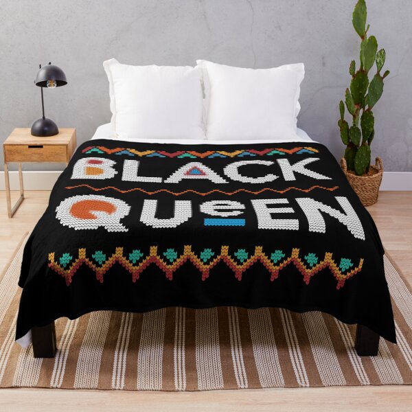 Item preview, Black Queen Dashiki Ugly Christmas Knitted Pattern designed and sold by goodspy.