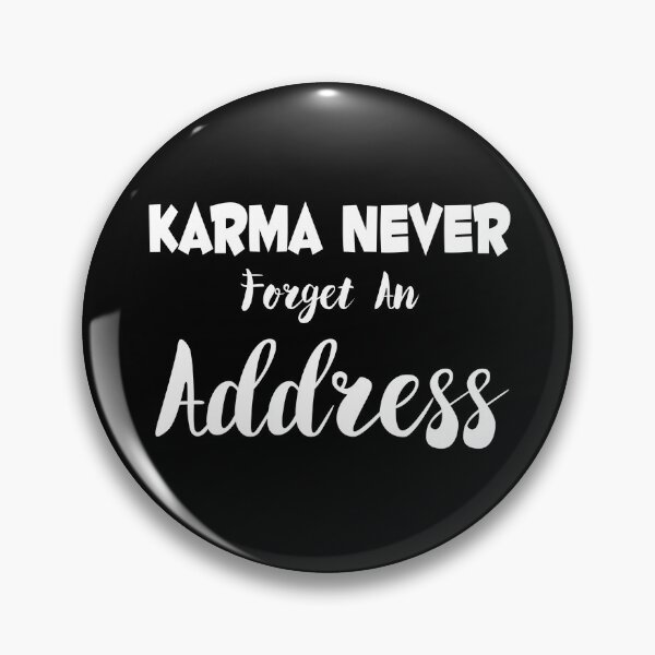 Artikelvorschau, Karma vergisst niemals eine Adresse entworfen und verkauft von darknessjeff86.