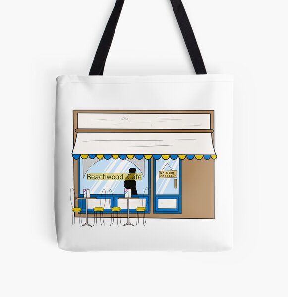 Louis Diner Tote in White