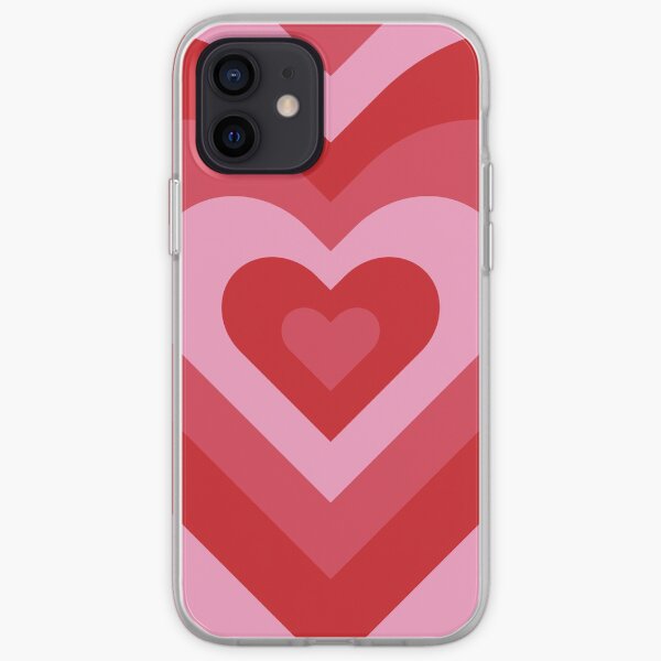 Sugar, Spice & Everything Nice Powerpuff Girls Heart Pattern iPhone Soft Case