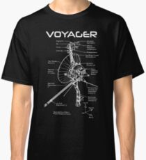 Voyager Program - White Ink Classic T-Shirt