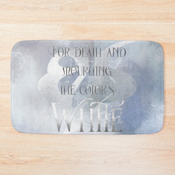 Item preview, For death and mourning the color's WHITE. Shadowhunter Children's Rhyme Shadowhunter Children's Rhyme designed and sold by literarylifeco.