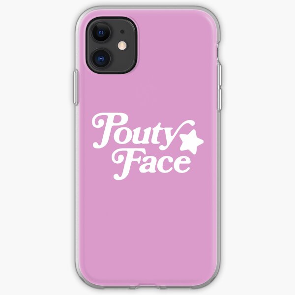 Pouty Face iPhone Soft Case
