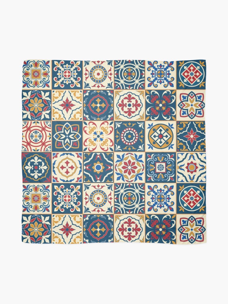 Alternate view of Moroccan Tiles Pattern Scarf