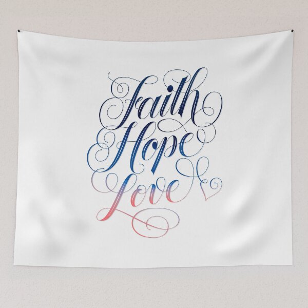 Item preview, Faith, love, hope designed and sold by Sandra Brezina.