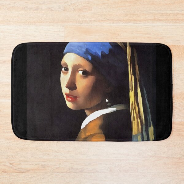 Item preview, Girl with a Pearl Earring Tronie Acrylic Painting designed and sold by taiche.