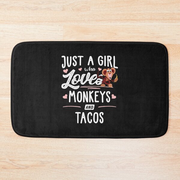 Item preview, Solo una chica que ama monos y tacos designed and sold by mydesigns15.