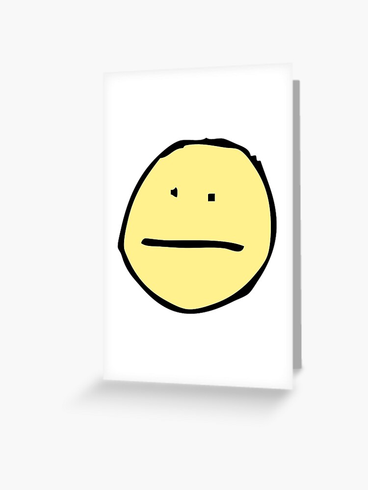 Cursed Emoji (Painted) | Greeting Card