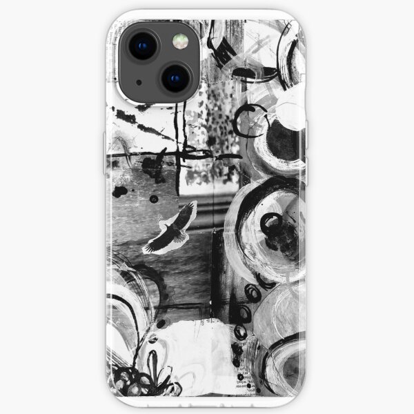 Fly Away in BW iPhone Soft Case