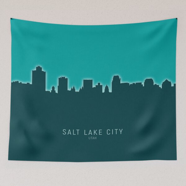 Item preview, Salt Lake City Utah Skyline designed and sold by ArtPrints.