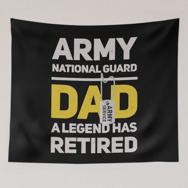 Item preview, Army National Guard Dad designed and sold by GR-ART.