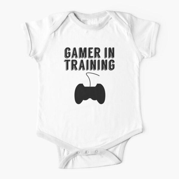 Gamer In Training Short Sleeve Baby One-Piece