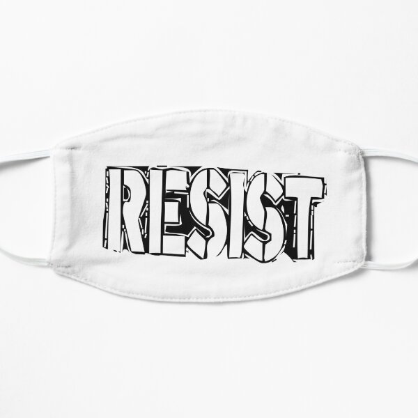 Punk - RESIST white Mask