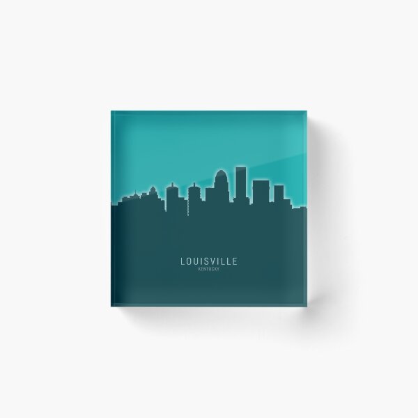 Item preview, Louisville Kentucky City Skyline designed and sold by ArtPrints.