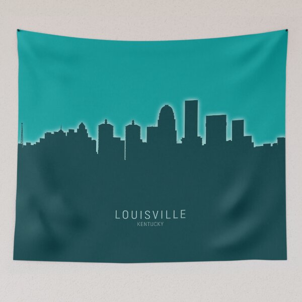 Item preview, Louisville Kentucky City Skyline designed and sold by ArtPrints.