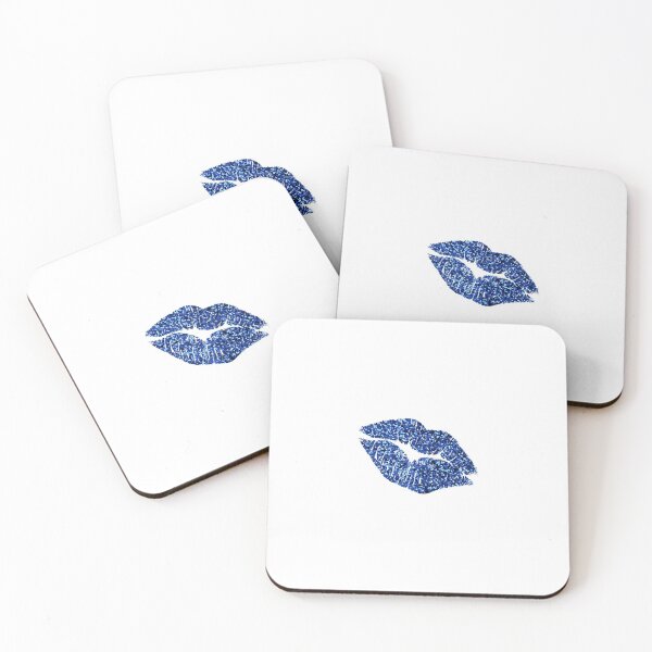 Item preview, Blue Glitter Lips designed and sold by myheadisaprison.