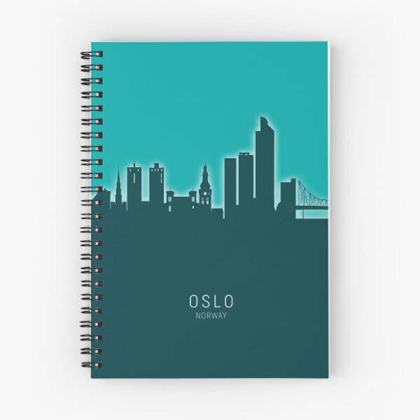 Item preview, Oslo Norway Skyline designed and sold by ArtPrints.