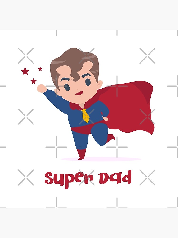 Lámina rígida «Personaje de dibujos animados, super papá lindo día del padre internacional.» de Momixzaaa | Redbubble Lámina rígida «Personaje de dibujos animados, super papá lindo día del padre internacional.» de Momixzaaa | Redbubble