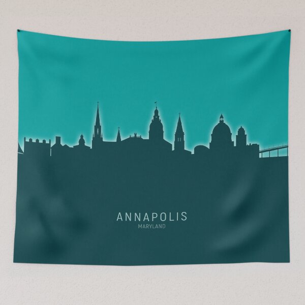 Item preview, Annapolis Maryland Skyline designed and sold by ArtPrints.