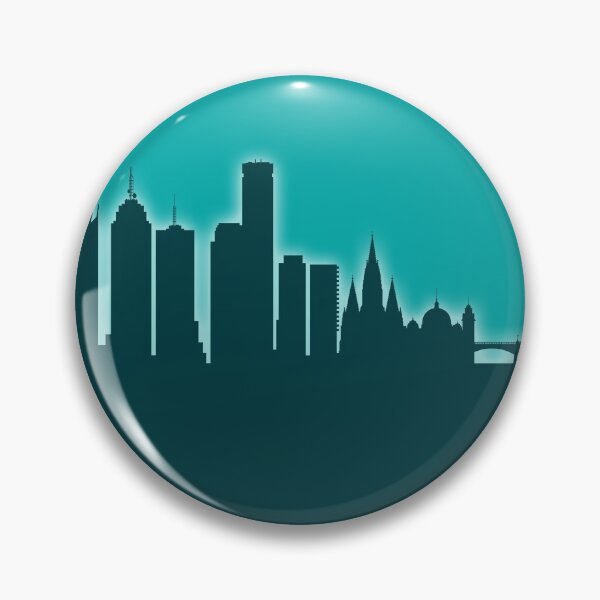 Item preview, Melbourne Australia Skyline designed and sold by ArtPrints.