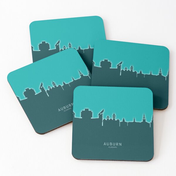 Item preview, Auburn Alabama Skyline designed and sold by ArtPrints.