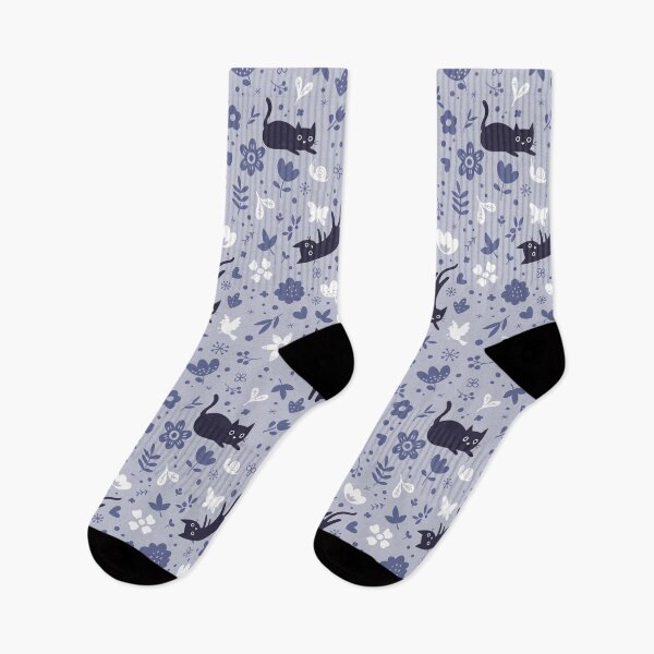 Item preview, Cats frolicking in the garden (lavender) designed and sold by movezerb.