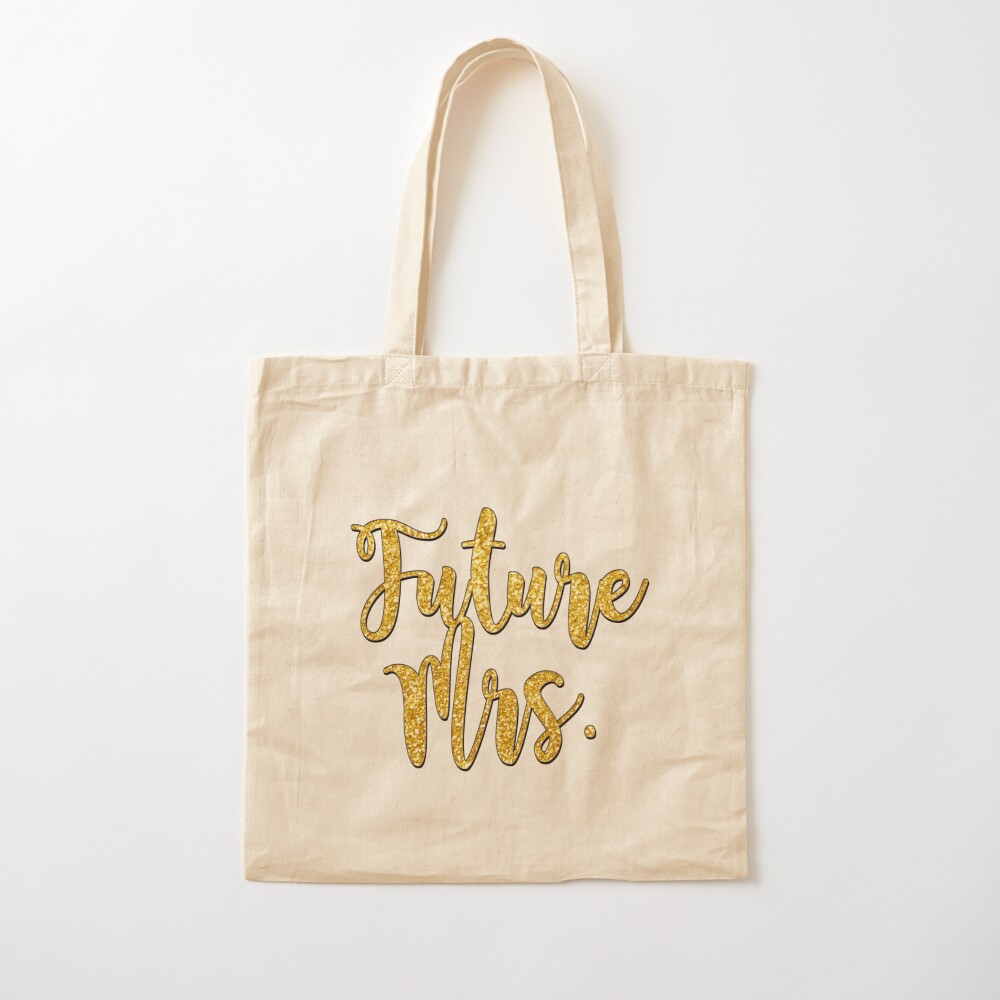 future mrs tote bag