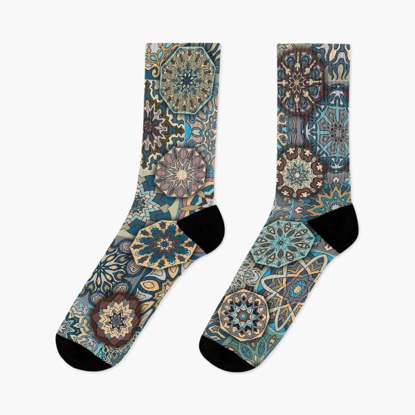 Item preview, Floral Pattern Flower Boho Mandala designed and sold by FotoArtist.