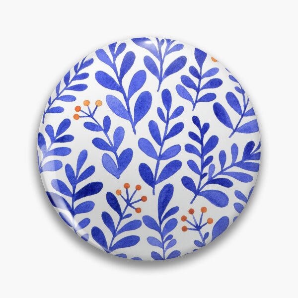 Item preview, Blue leaves designed and sold by movezerb.