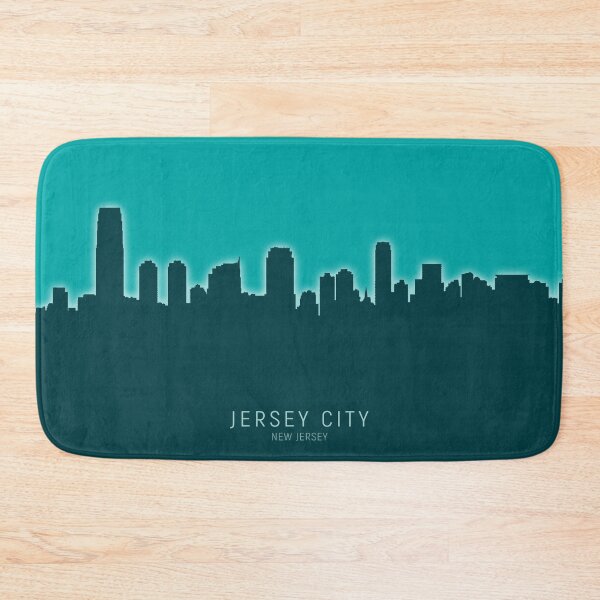 Artikelvorschau, Jersey City New Jersey Skyline entworfen und verkauft von ArtPrints.