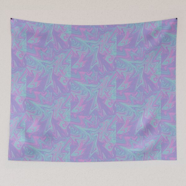 Item preview, Purple, pink and blue marble designed and sold by FaCurls.