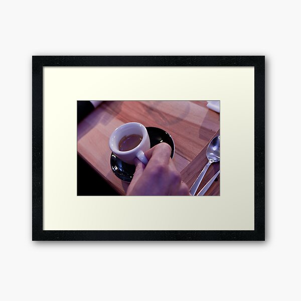 Espresso Framed Art Print