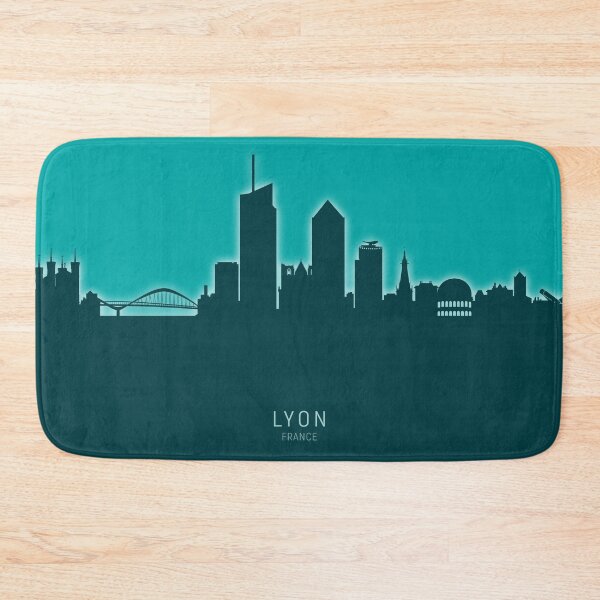 Item preview, Lyon France Skyline designed and sold by ArtPrints.