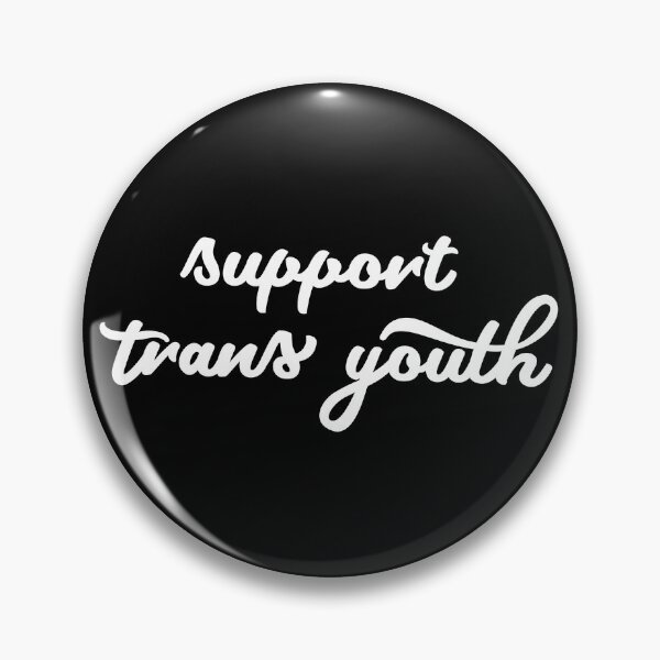 Item preview, Support Trans Youth - typography  designed and sold by justsomethings.