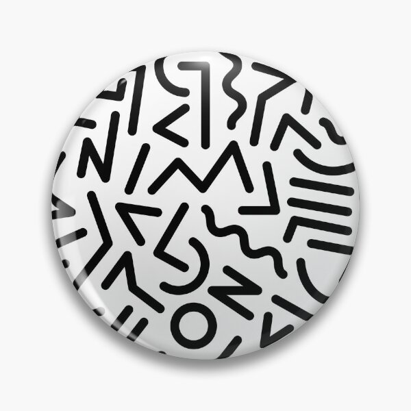 Item preview, Memphis Pattern Black and White designed and sold by junkydotcom.