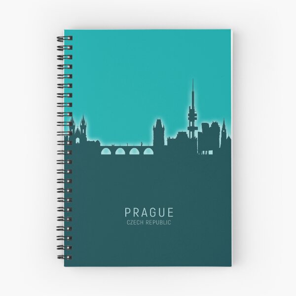 Item preview, Prague (Praha) Czech Republic Skyline designed and sold by ArtPrints.