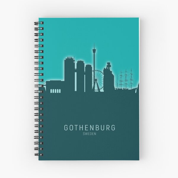Item preview, Gothenburg Sweden Skyline designed and sold by ArtPrints.