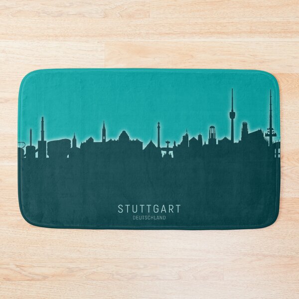 Item preview, Stuttgart Germany Skyline designed and sold by ArtPrints.