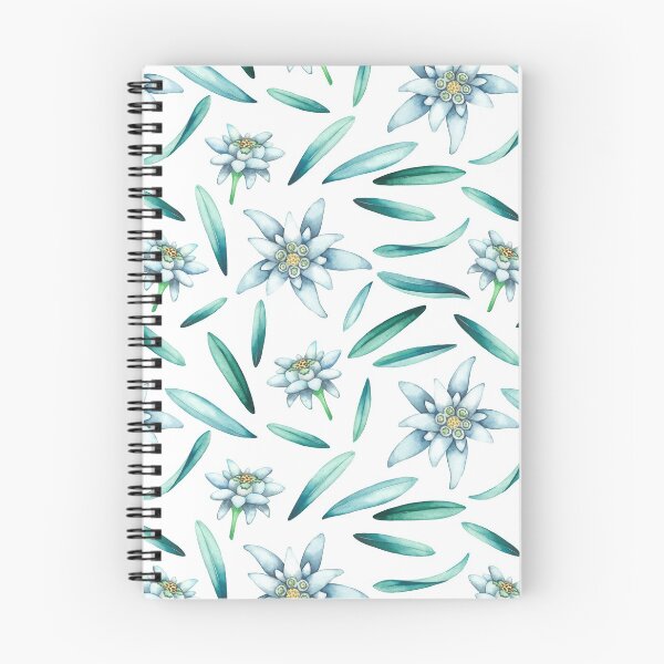 Item preview, Watercolor edelweiss flowers designed and sold by Ekaterina Glazkova.