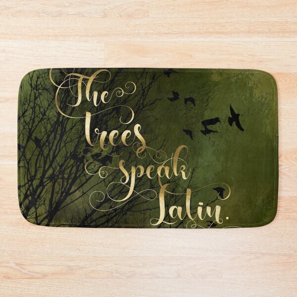 Item preview, The trees speak Latin. The Raven Boys designed and sold by literarylifeco.