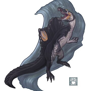Artwork thumbnail, Spinosaurus aegyptiacus by CoffeeBlack Illustration