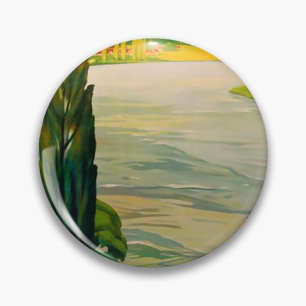 Item preview, Le Rhin vintage travel poster designed and sold by stickart-marek.